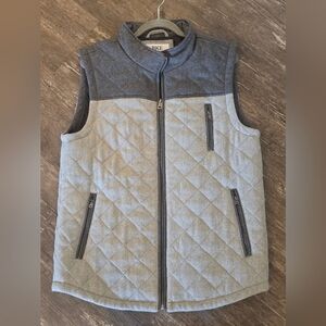 BKE Men Size Medium INSULATED Quilted Sleeveless WOOL Puffer Vest jacket